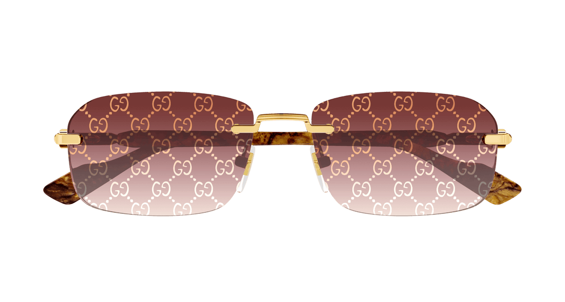 Lunettes de soleil gucci gg1221s 004 masculino taille 56mm - Vue détaillée