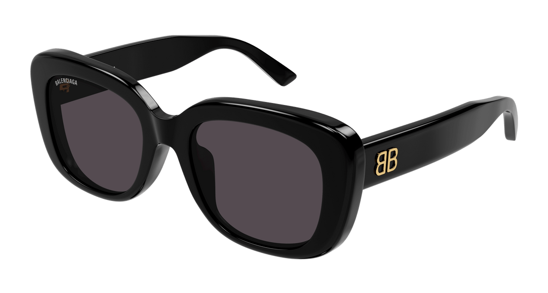 Occhiali da sole balenciaga bb0295sk 001 rectangular femenino taglia 54mm - Vista principale