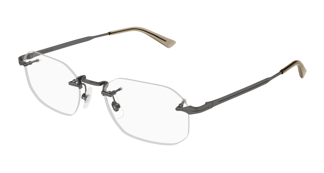 Prescription glasses montblanc mb0307o 002 masculino size 54mm - Main view