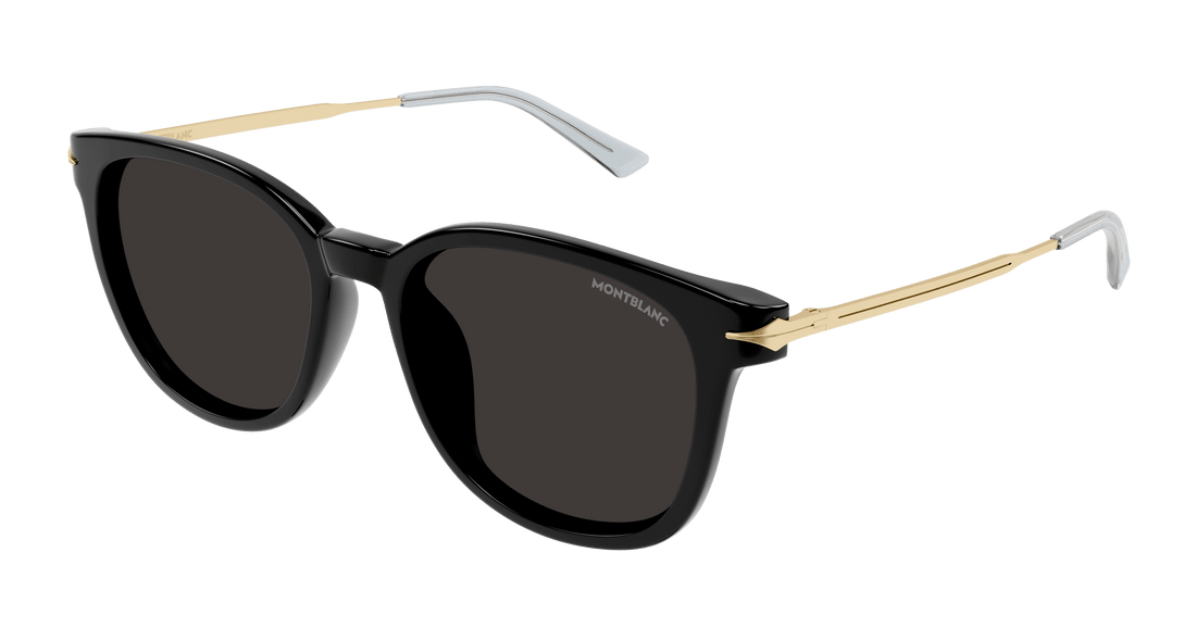 Occhiali da sole montblanc mb0304sa 001 square masculino taglia 55mm - Vista principale