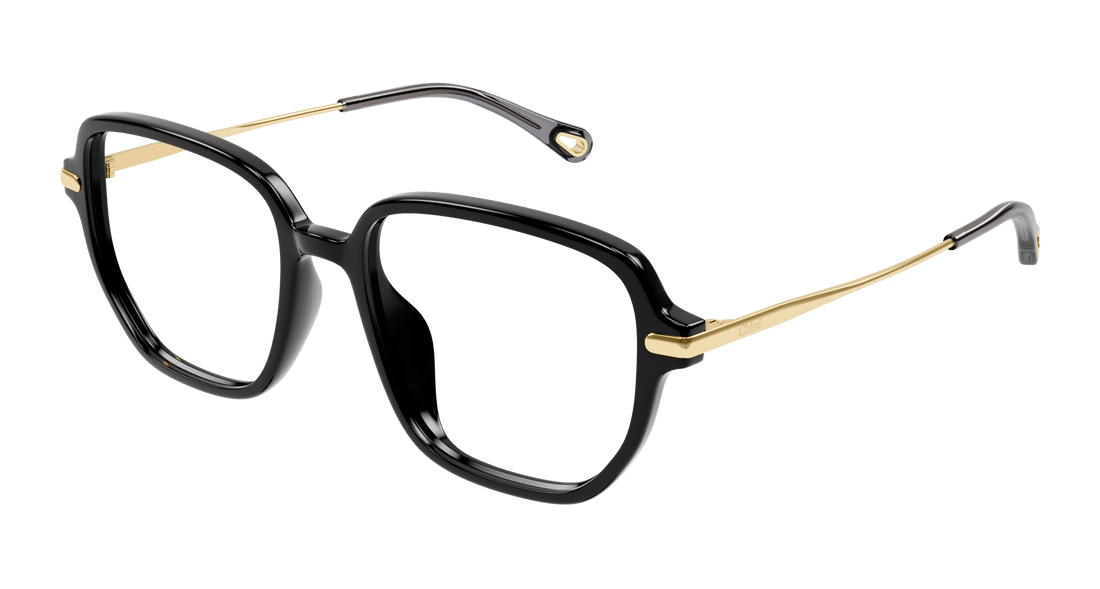 Glasögon chloé ch0218oa 001 femenino storlek 55mm - Huvudvy