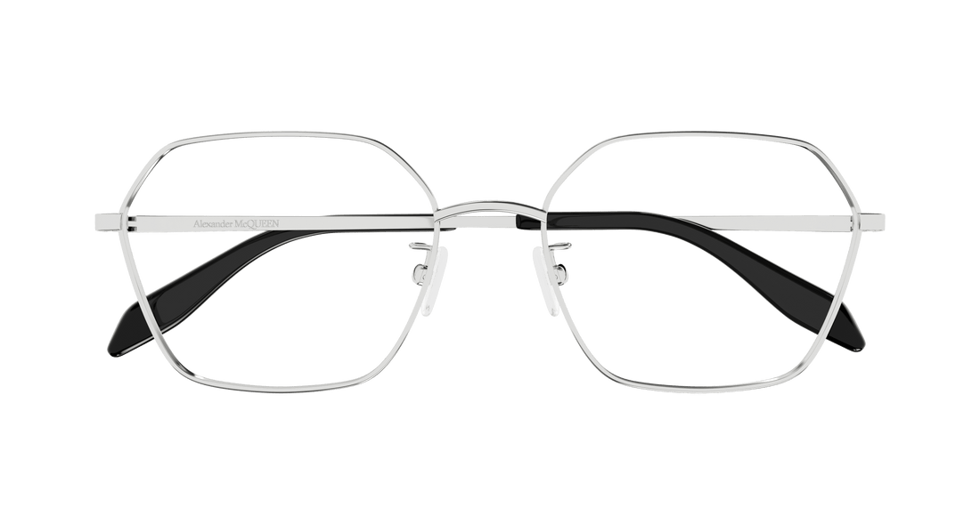 Gafas graduadas alexander mcqueen am0437o 003 femenino talla 55mm - Vista de detalle