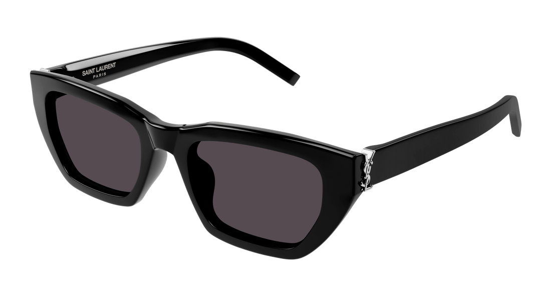 Occhiali da sole saint laurent sl m127/f 001 rectangular femenino taglia 53mm - Vista principale