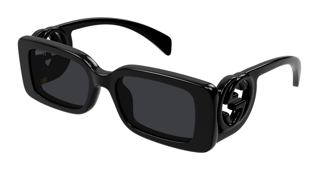 Occhiali da sole gucci gg1325s 001 negro rectangular femenino taglia 54mm - Vista principale