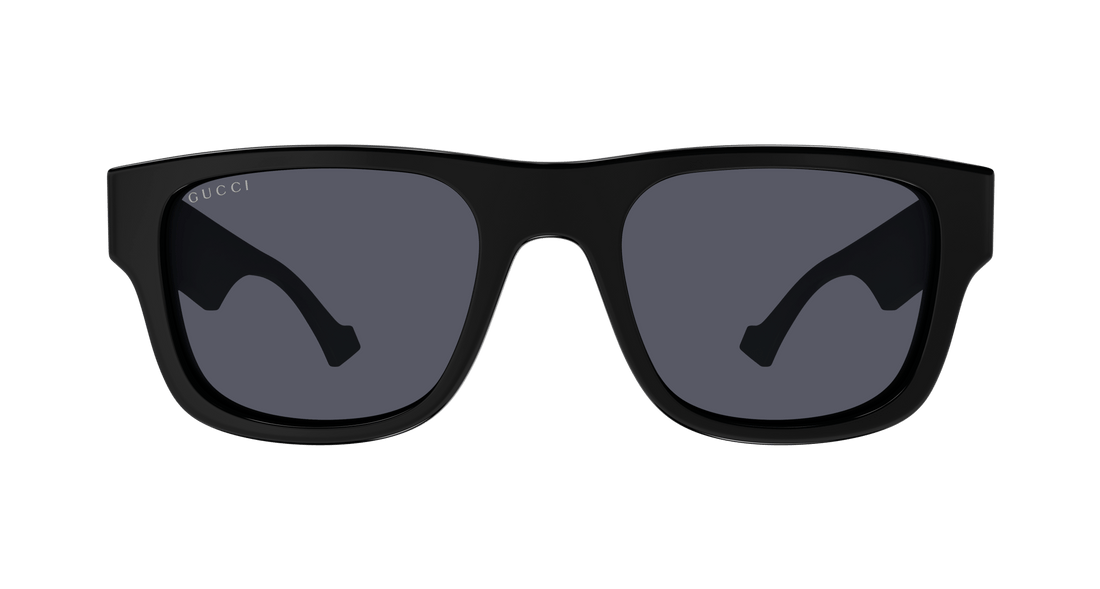 Sunglasses gucci gg1427s 001 negro square masculino size 53mm - Detailed view
