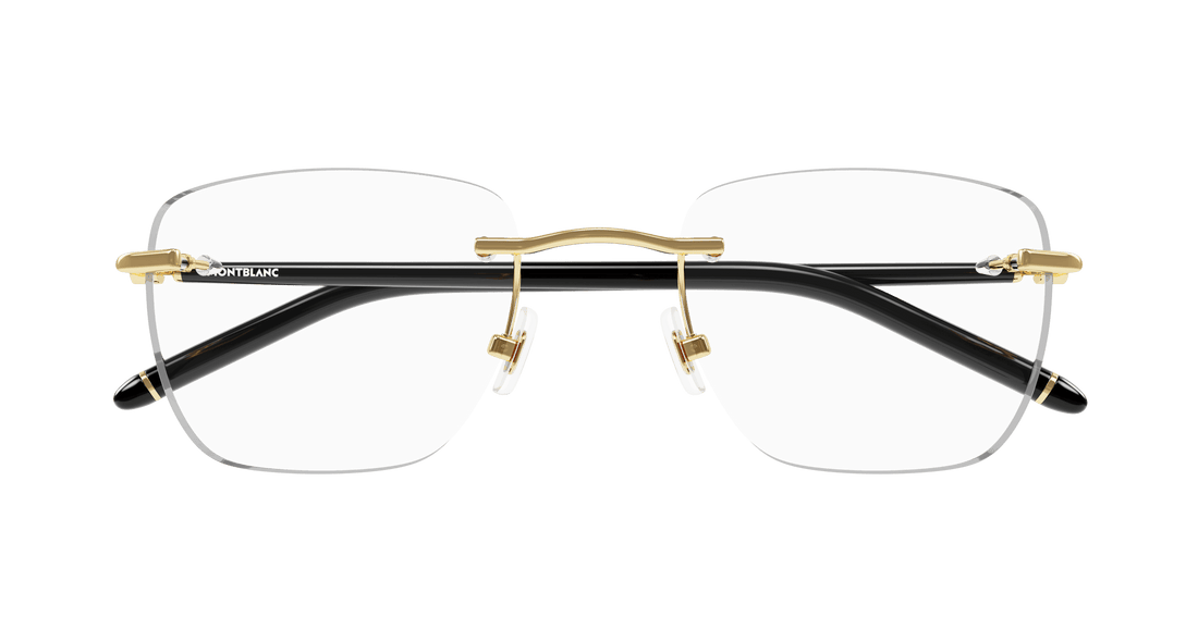 Occhiali da vista montblanc mb0274o 001 masculino taglia 53mm - Vista dettagliata