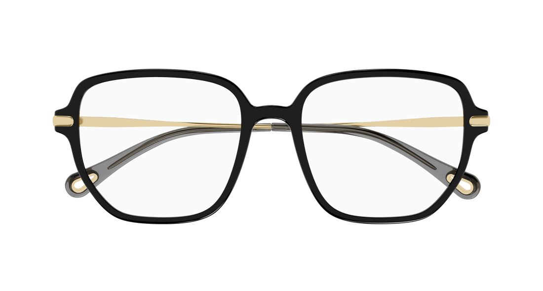 Glasögon chloé ch0218oa 001 femenino storlek 55mm - Detaljvy