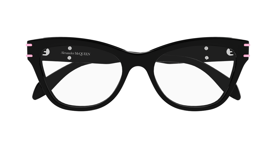 Gafas graduadas alexander mcqueen am0401o 003 femenino talla 53mm - Vista de detalle