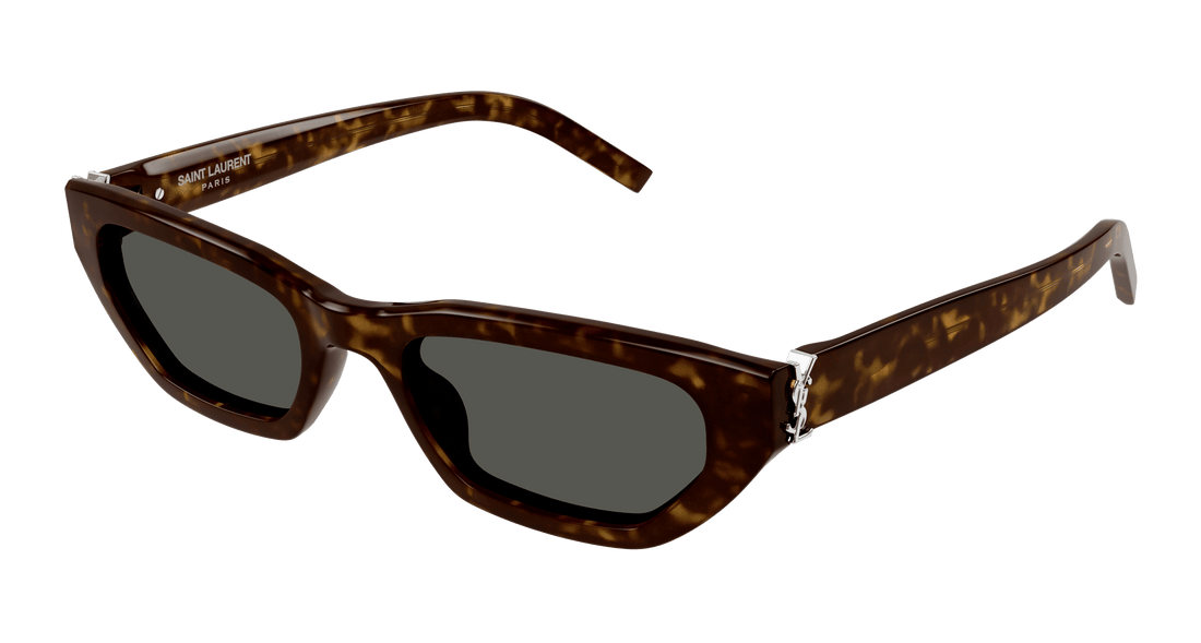 Occhiali da sole saint laurent sl m126 002 rectangular unisex taglia 54mm - Vista principale