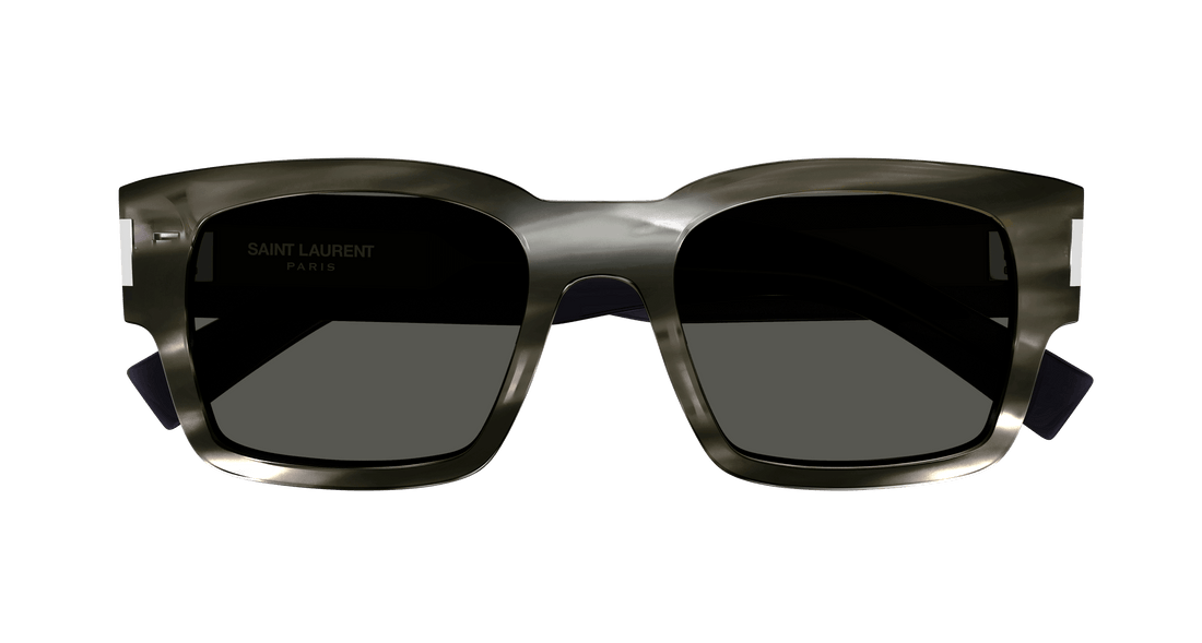 Occhiali da sole saint laurent sl 617 004 square masculino taglia 53mm - Vista dettagliata