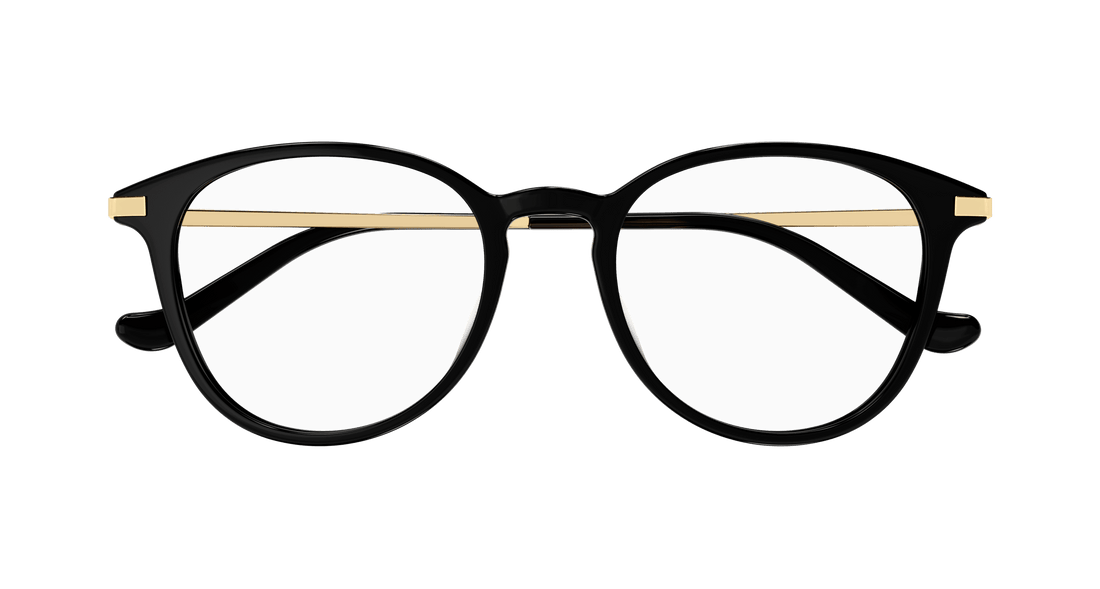 Occhiali da vista gucci gg1466oa 001 unisex taglia 51mm - Vista dettagliata