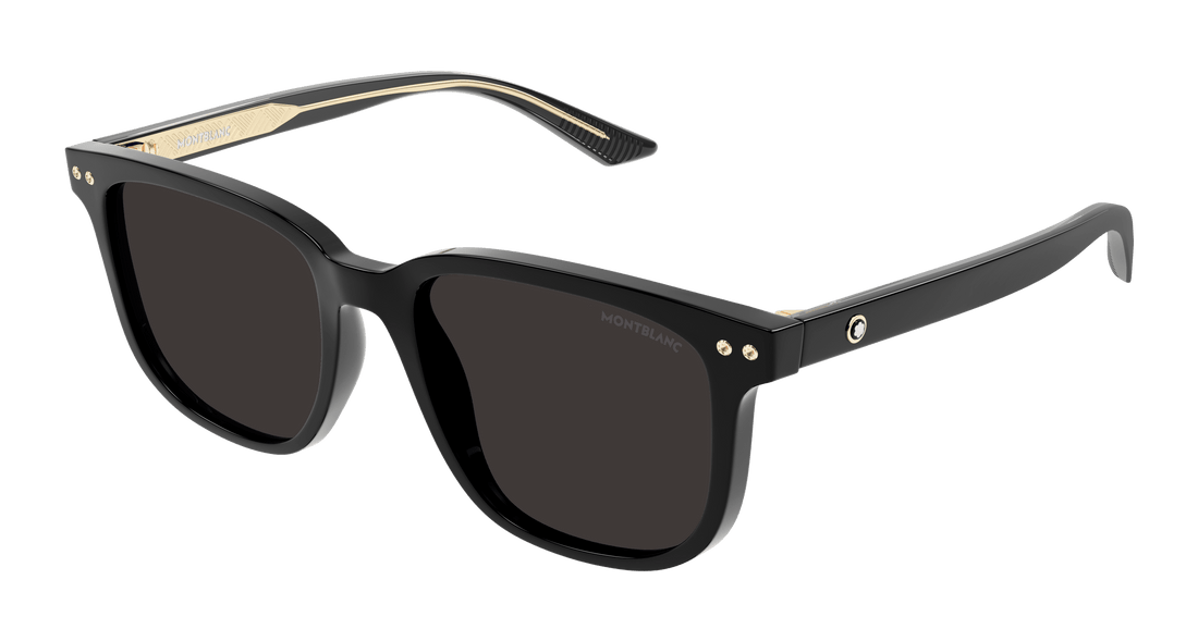Occhiali da sole montblanc mb0258sa 001 square masculino taglia 55mm - Vista principale