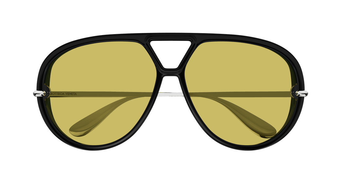 Lunettes de soleil bottega veneta bv1274s 002 negro pilot unisex taille 63mm - Vue détaillée