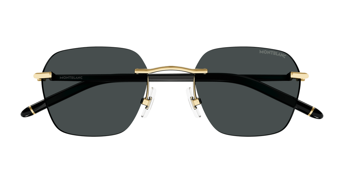 Occhiali da sole montblanc mb0270s 001 square masculino taglia 51mm - Vista dettagliata