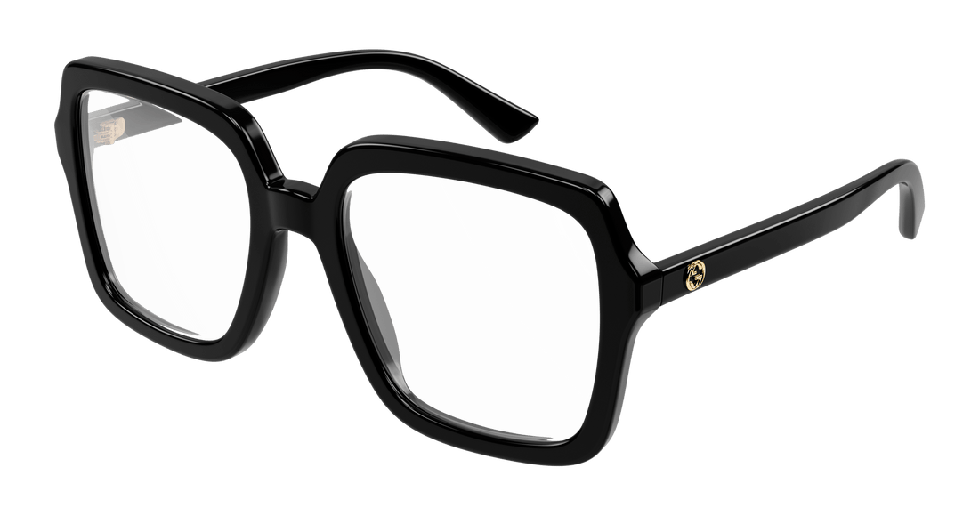 Prescription glasses gucci gg1318o 001 femenino size 55mm - Main view