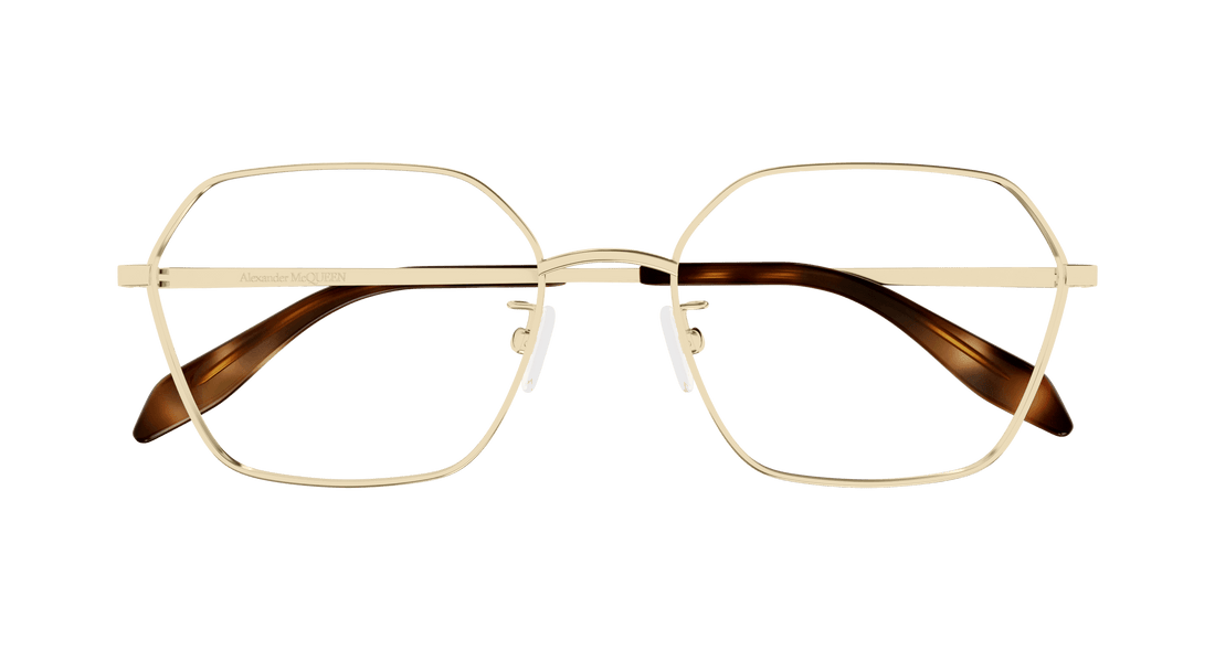 Gafas graduadas alexander mcqueen am0437o 002 femenino talla 55mm - Vista de detalle