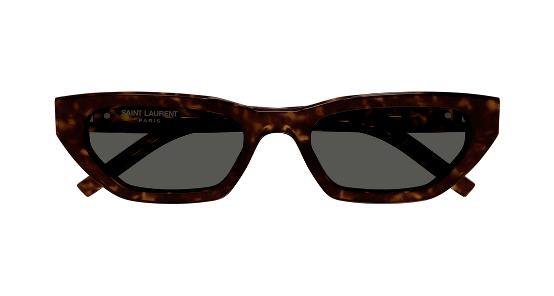 Occhiali da sole saint laurent sl m126 002 rectangular unisex taglia 54mm - Vista dettagliata