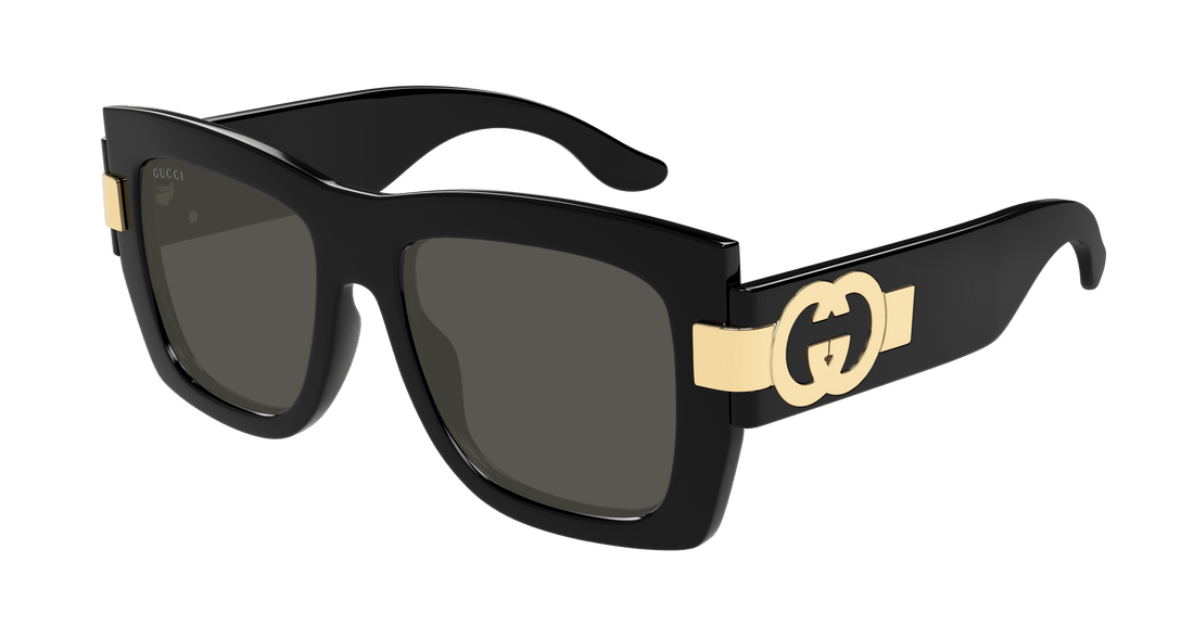 Sonnenbrillen gucci gg1688s 001 negro rectangular / squared femenino größe 54mm - Hauptansicht