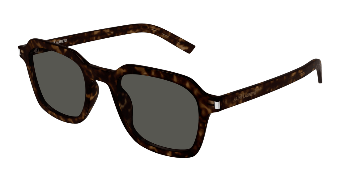 Occhiali da sole saint laurent sl 715 slim 002 havana rectangular / squared unisex taglia 49mm - Vista principale