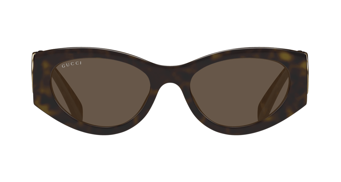 Sunglasses gucci gg1691s 002 havana cat eye femenino size 54mm - Detailed view