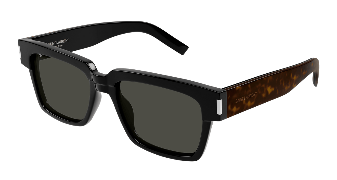 Occhiali da sole saint laurent sl 732 vadim 002 negro rectangular / squared masculino taglia 54mm - Vista principale