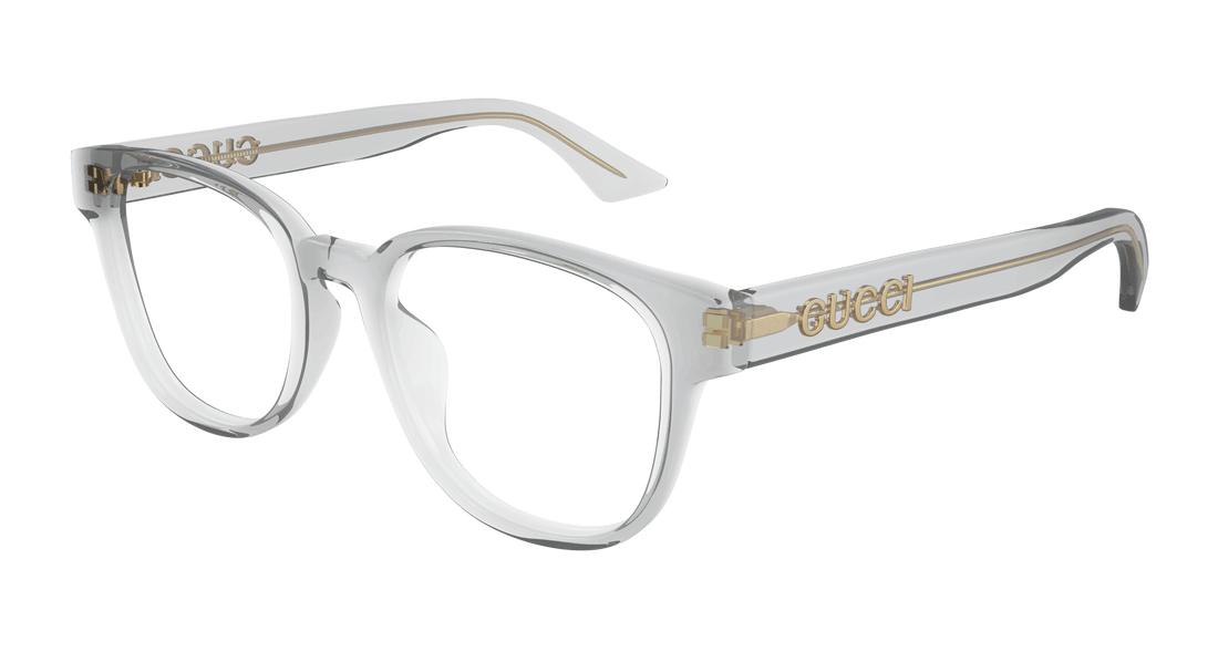 Óculos graduados gucci gg1746oa 003 gris round/oval/panthos unisex tamanho 52mm - Vista principal