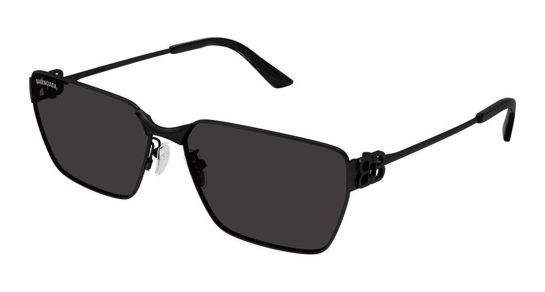 Gafas de sol balenciaga bb0374sk 001 negro rectangular / squared unisex talla 63mm - Vista principal