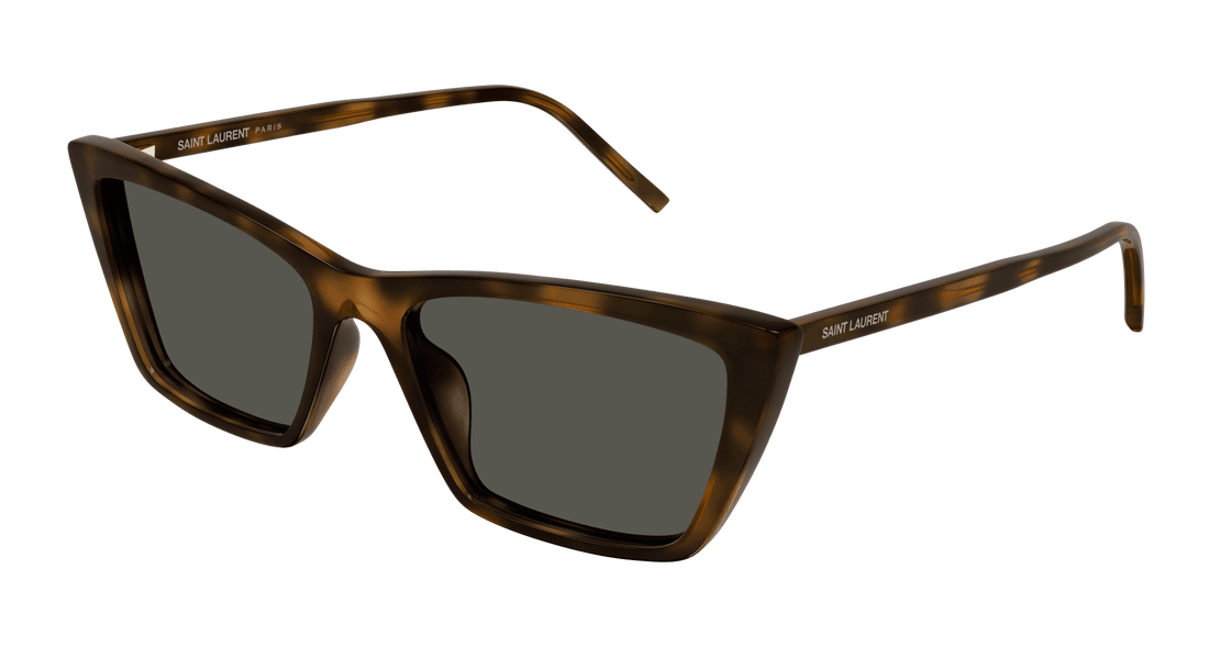 Sonnenbrillen saint laurent sl 737 mica thin 003 havana rectangular / squared femenino größe 54mm - Hauptansicht