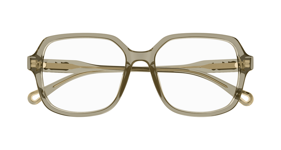 Brillen chloé ch0277oa 004 verde rectangular / squared femenino größe 53mm - Detailansicht