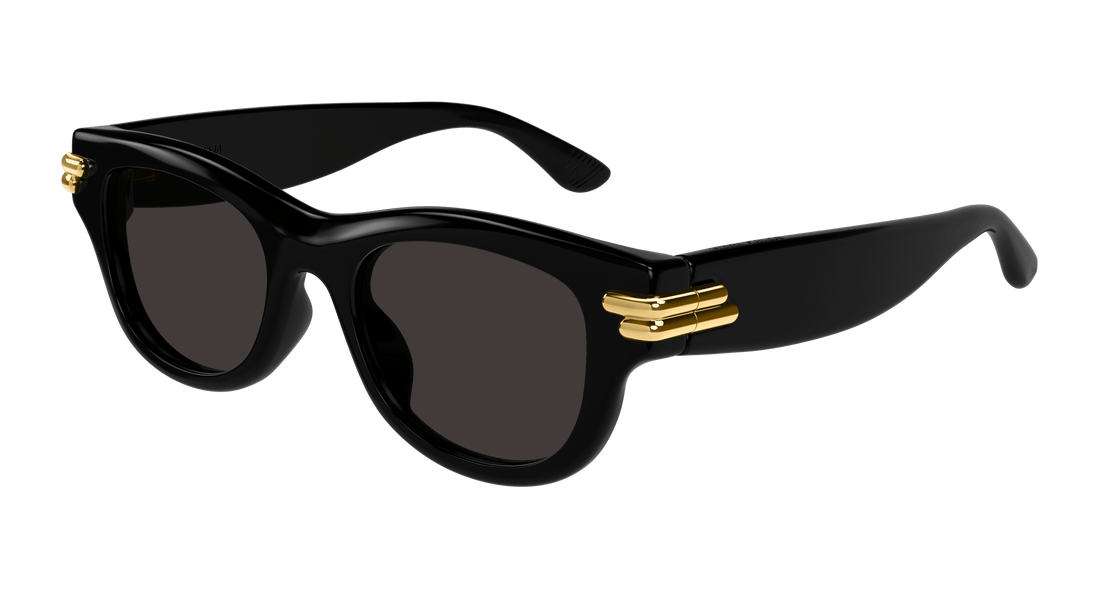 Sonnenbrillen bottega veneta bv1323sk 001 negro rectangular / squared unisex größe 52mm - Hauptansicht