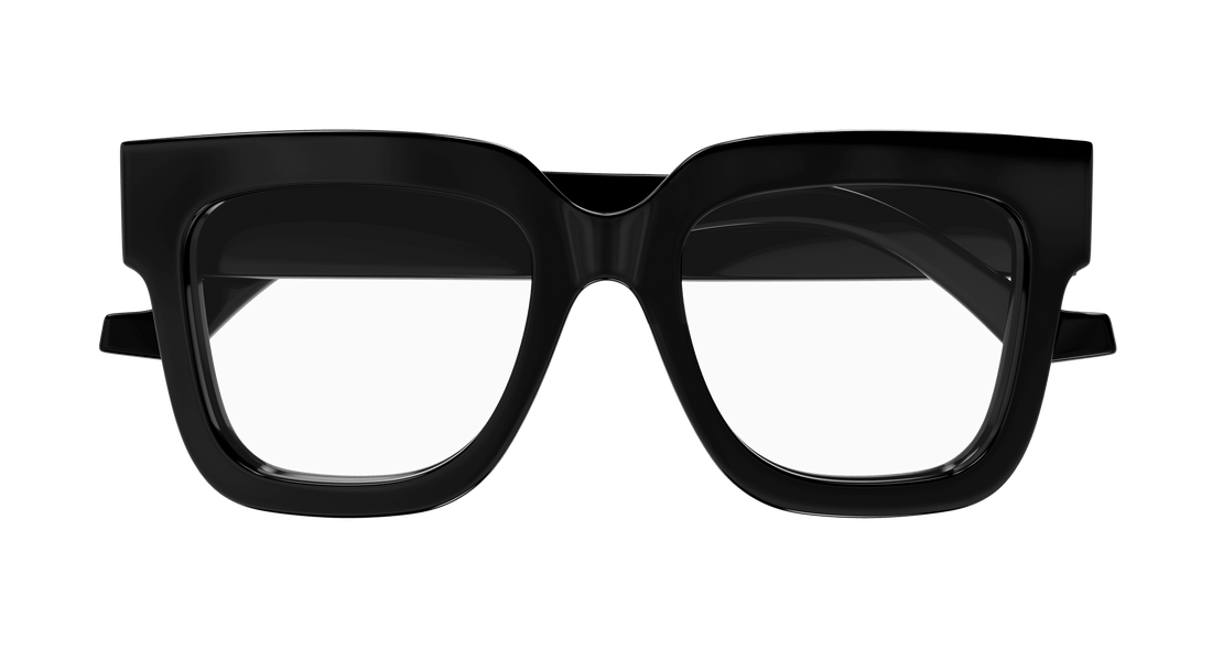 Óculos graduados gucci gg1549o 001 femenino tamanho 52mm - Vista de detalhe