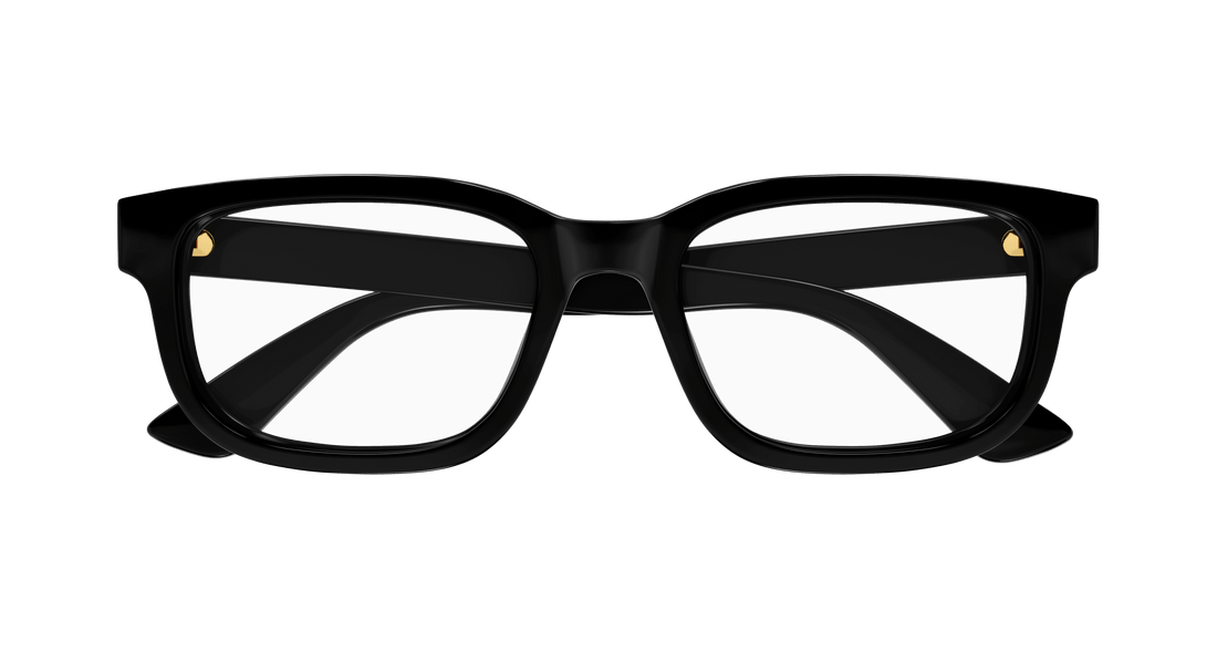 Occhiali da vista gucci gg1584o 001 masculino taglia 53mm - Vista dettagliata