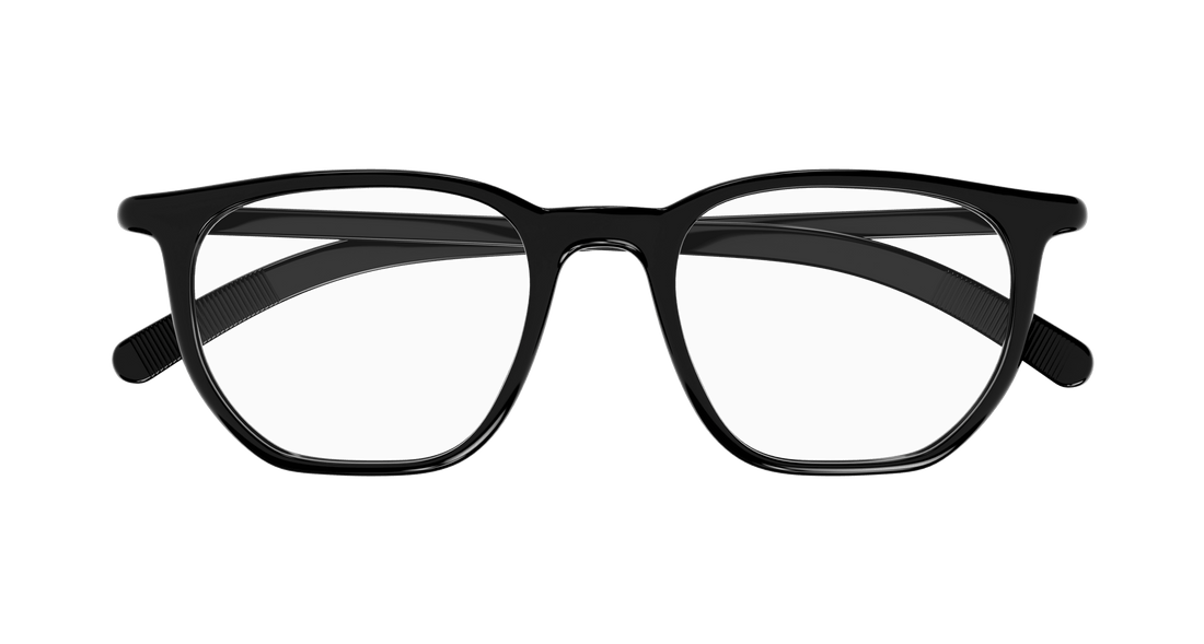 Brillen montblanc mb0349o 001 negro rectangular / squared masculino größe 50mm - Detailansicht