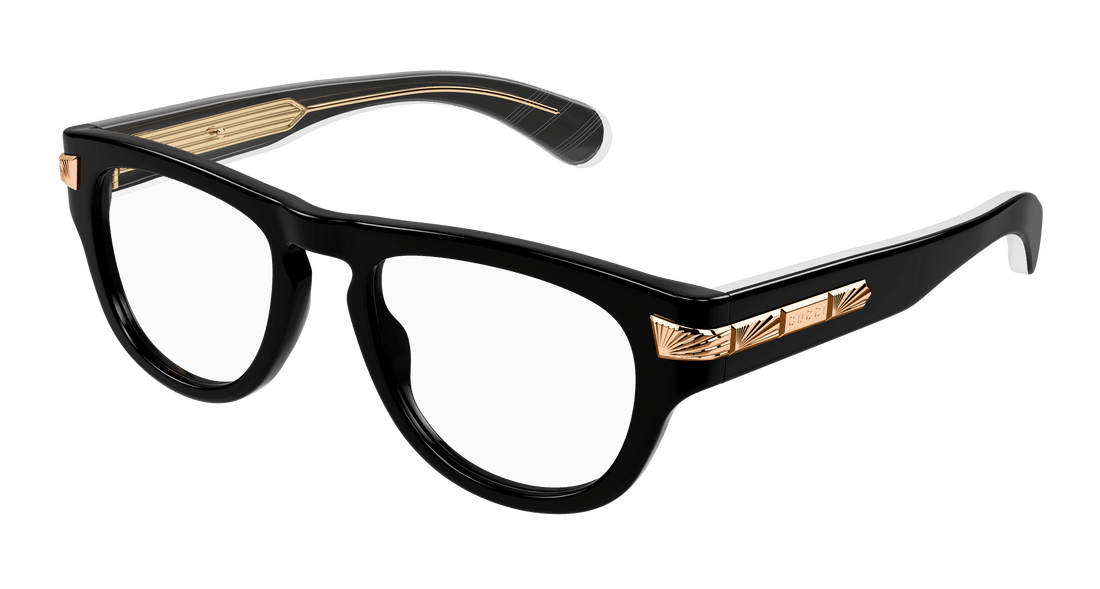 Briller gucci gg1519o 001 masculino størrelse 51mm - Hovedvisning