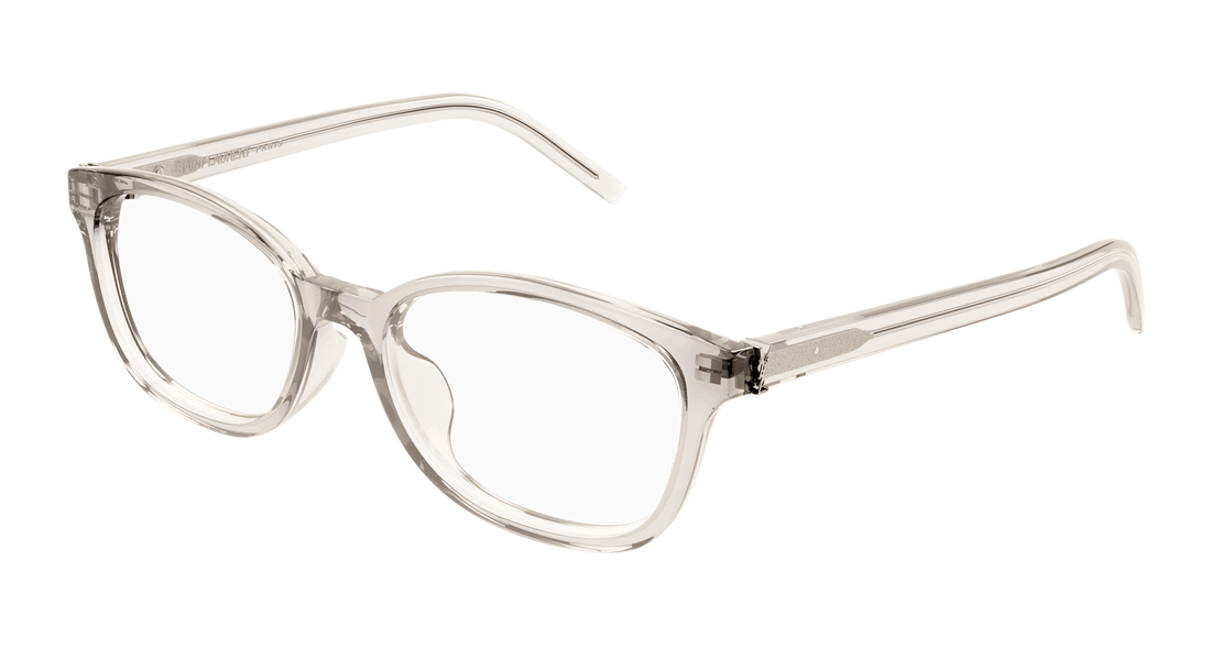 Briller saint laurent sl m141/f 006 beige cat eye femenino størrelse 54mm - Hovedvisning