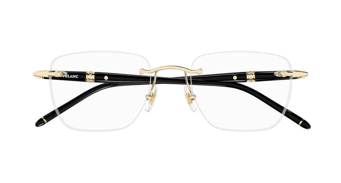 Brillen montblanc mb0346o 001 masculino größe 53mm - Detailansicht