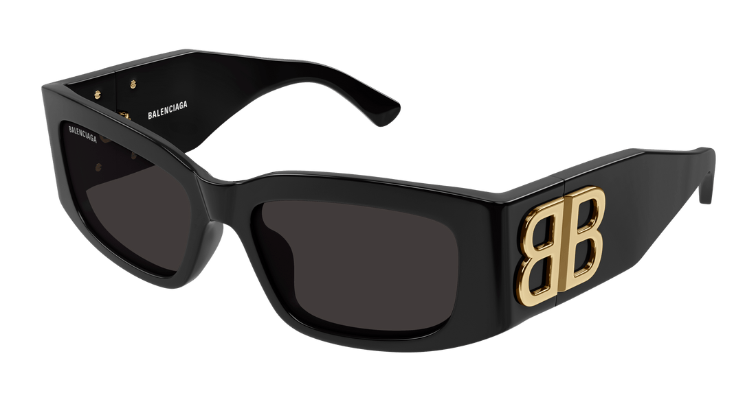 Gafas de sol balenciaga bb0360s 005 negro rectangular / squared femenino talla 56mm - Vista principal