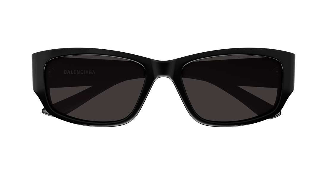 Gafas de sol balenciaga bb0368sk 001 negro rectangular / squared unisex talla 57mm - Vista de detalle