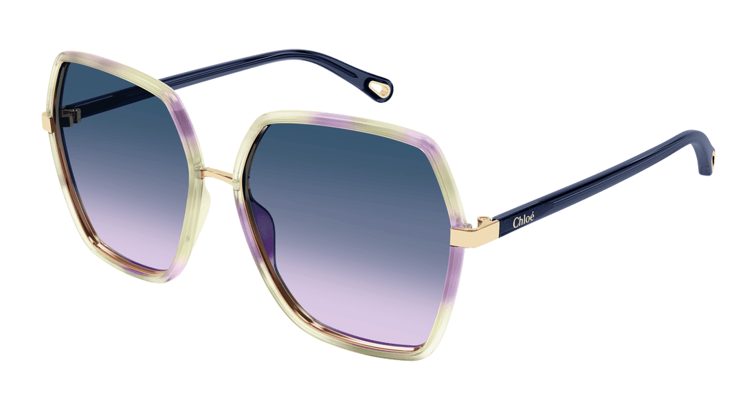 Óculos de sol chloé ch0262s 002 havana rectangular / squared femenino tamanho 58mm - Vista principal