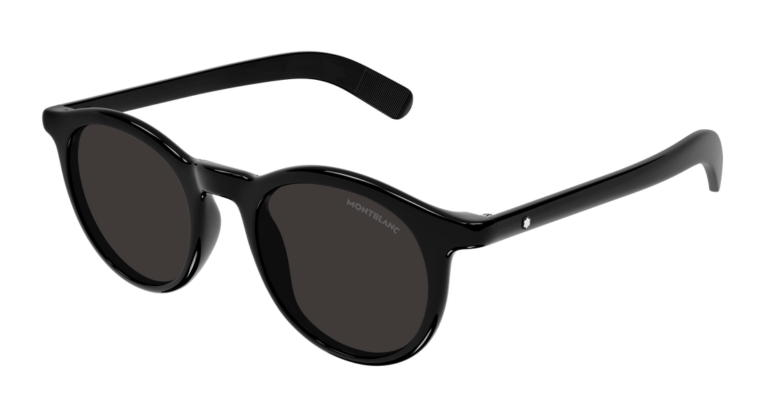 Occhiali da sole montblanc mb0353s 001 negro round/oval/panthos masculino taglia 49mm - Vista principale