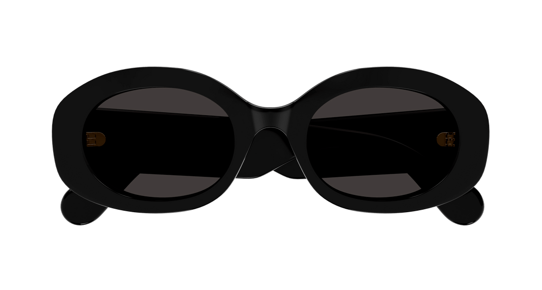 Gafas de sol chloé ch0258s 001 negro round/oval/panthos femenino talla 53mm - Vista de detalle