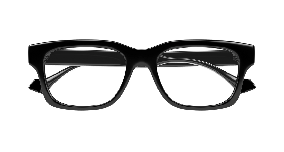 Brillen gucci gg1731o 001 negro rectangular / squared masculino größe 54mm - Detailansicht