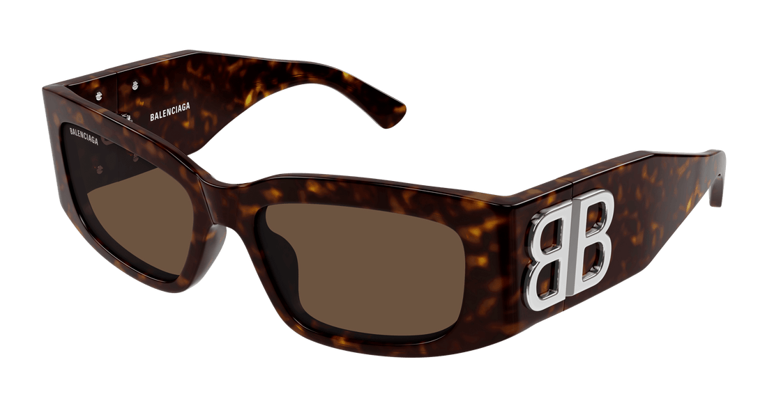 Gafas de sol balenciaga bb0360s 002 havana rectangular / squared femenino talla 56mm - Vista principal