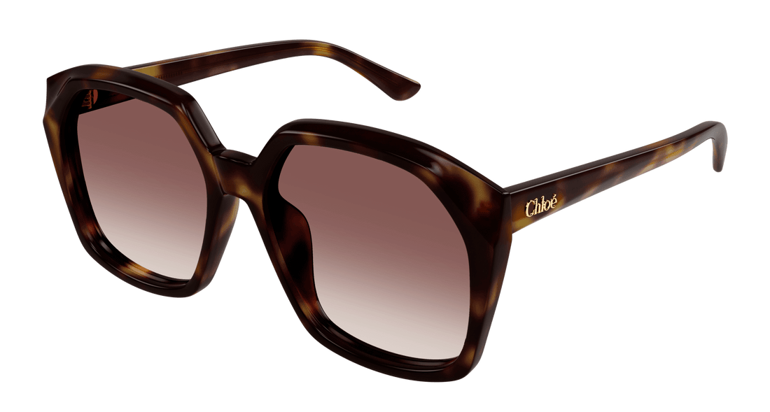 Gafas de sol chloé ch0280s 006 havana rectangular / squared femenino talla 57mm - Vista principal