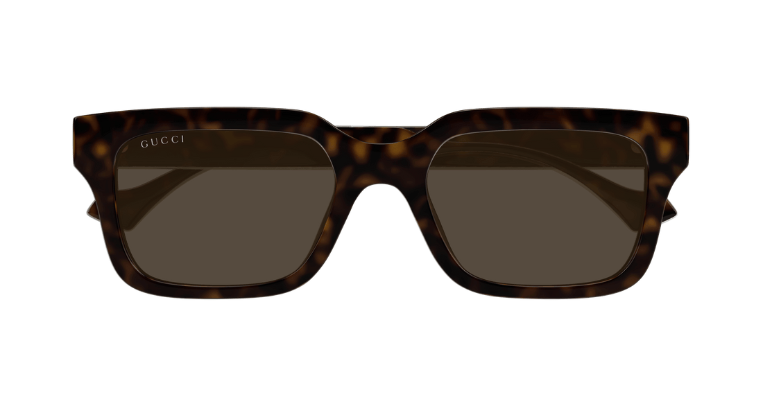 Sonnenbrillen gucci gg1732sk 002 havana rectangular / squared masculino größe 55mm - Detailansicht