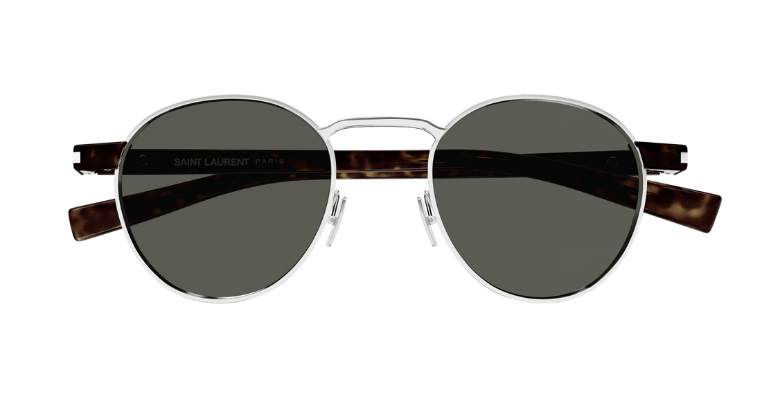 Sonnenbrillen saint laurent sl 707 001 plateado round/oval/panthos masculino größe 49mm - Detailansicht