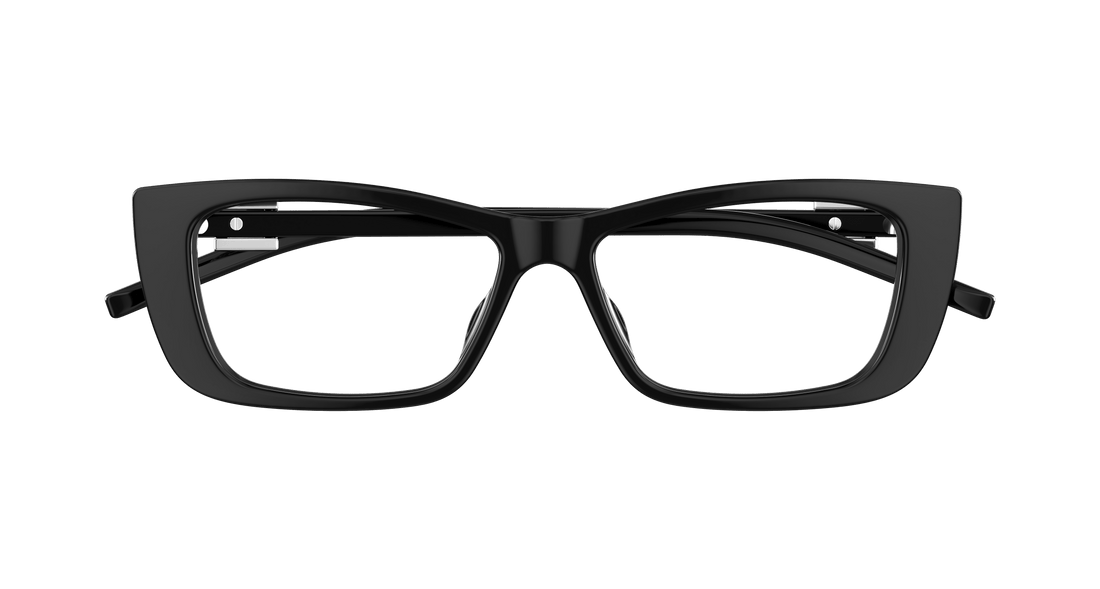 Occhiali da vista gucci gg1682o 001 negro cat eye femenino taglia 53mm - Vista dettagliata