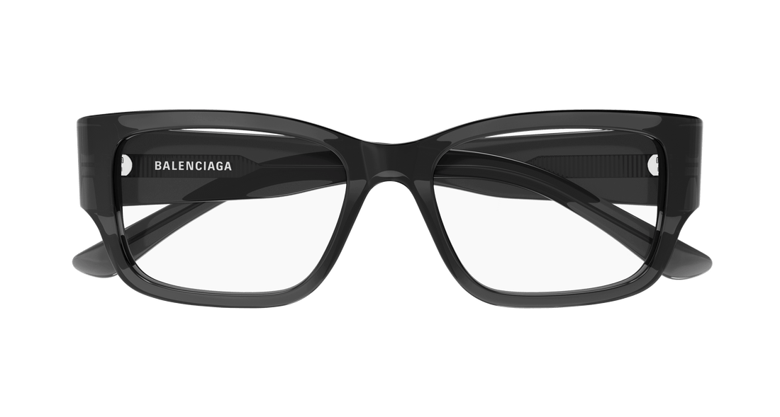 Gafas graduadas balenciaga bb0371o 004 gris rectangular / squared masculino talla 53mm - Vista de detalle