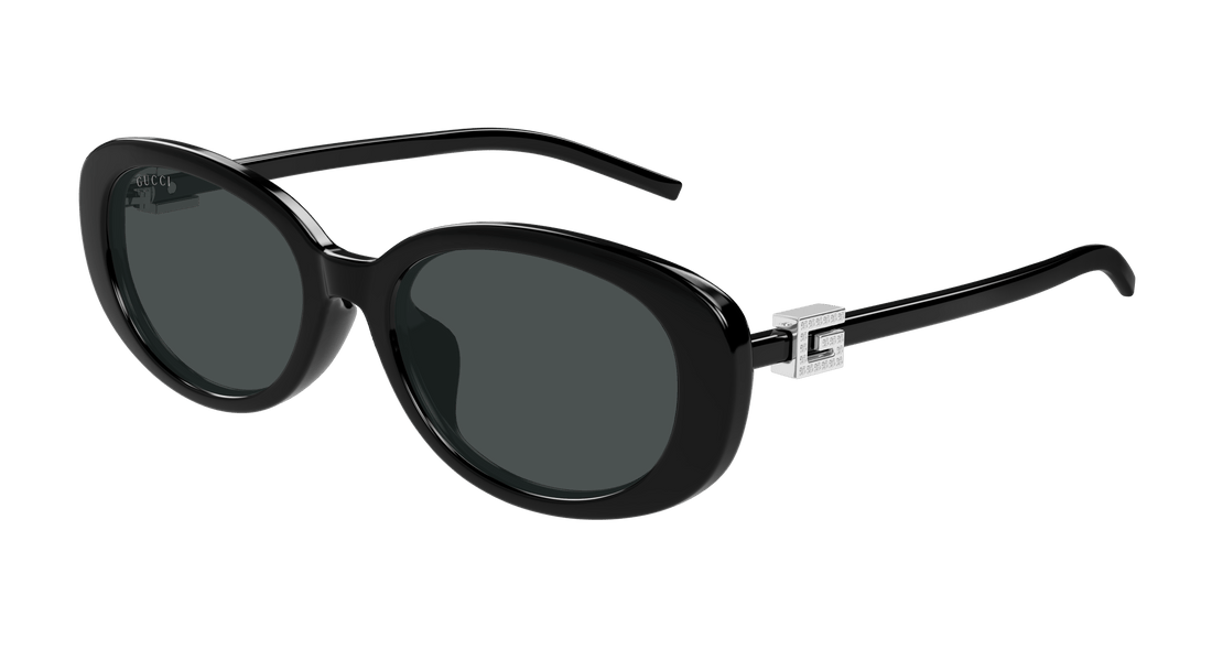 Solglasögon gucci gg1684sa 002 negro round/oval/panthos femenino storlek 55mm - Huvudvy