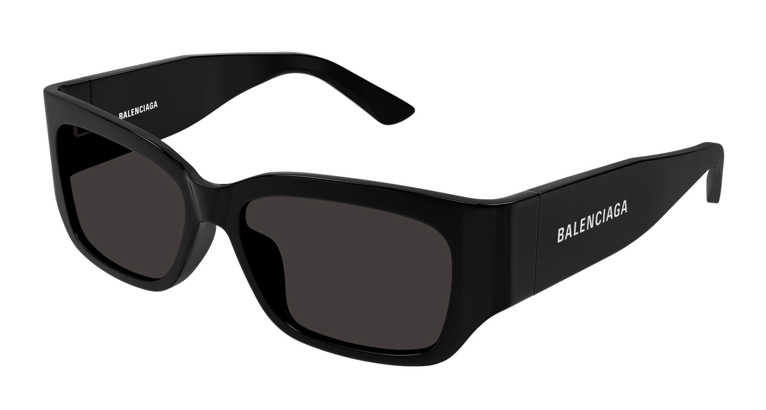 Occhiali da sole balenciaga bb0331sk 001 rectangular unisex taglia 56mm - Vista principale